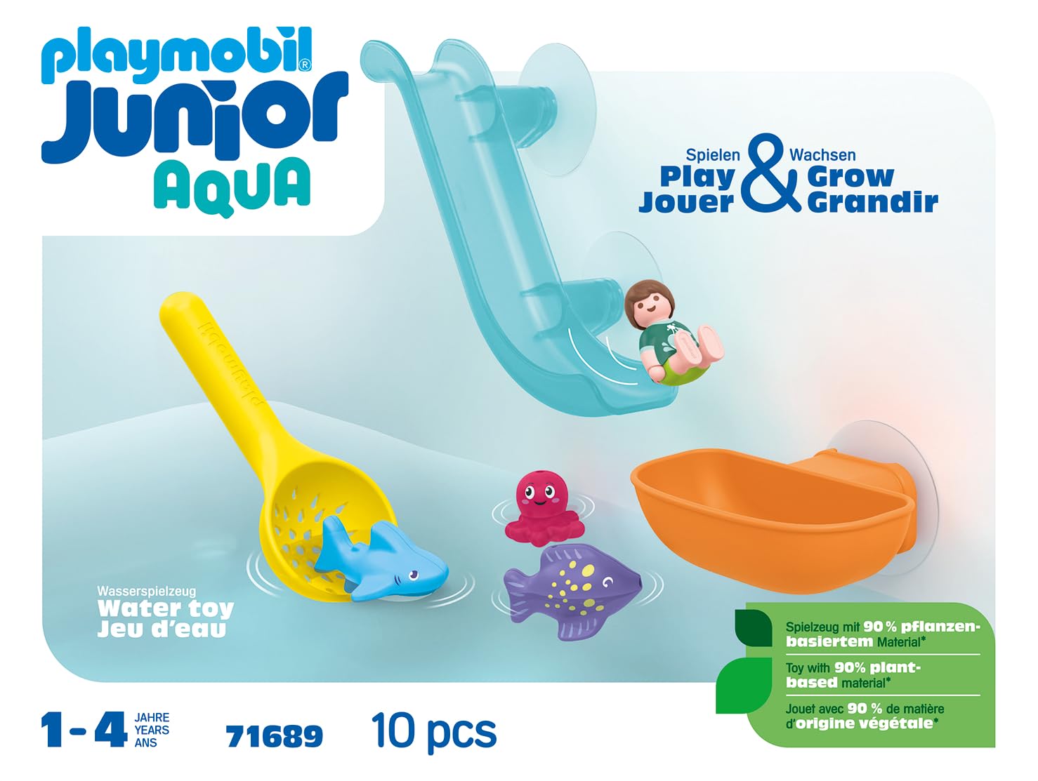 PLAYMOBIL Junior Aqua — Grand Toboggan Aquatique – Image 20
