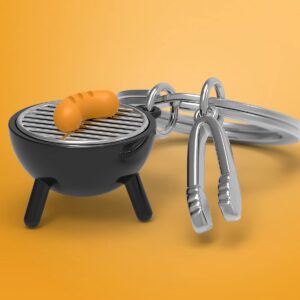 Alternative view of METALMORPHOSE — Porte-clés Barbecue