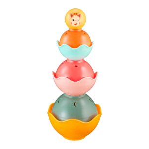 SOPHIE LA GIRAFE — Jeu d’Empilage 6 Bols Colorés
