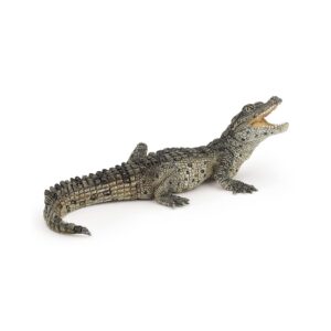 PAPO La Vie Sauvage — Figurine bébé crocodile réaliste