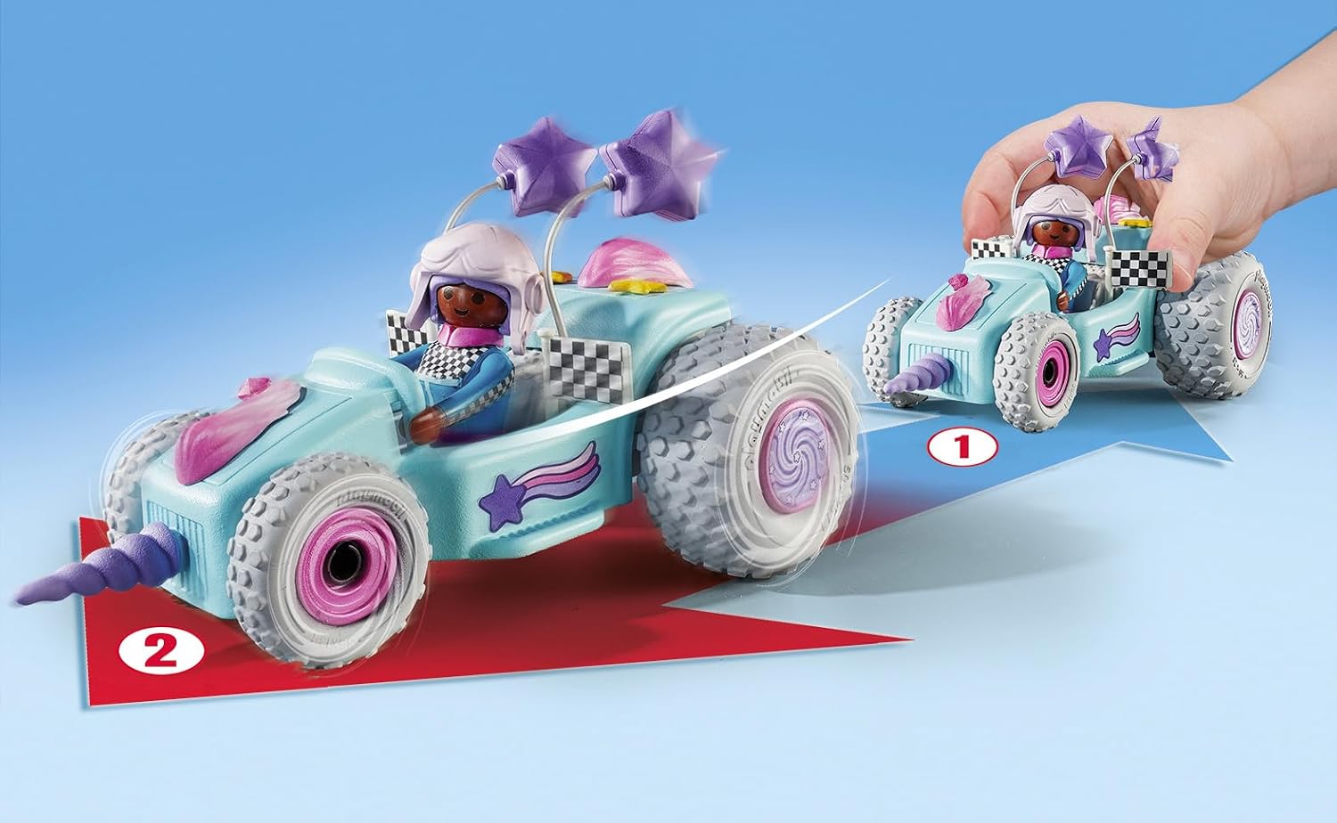 PLAYMOBIL Funstars 71635 — Jeune Fille Licorne et Kart – Image 29