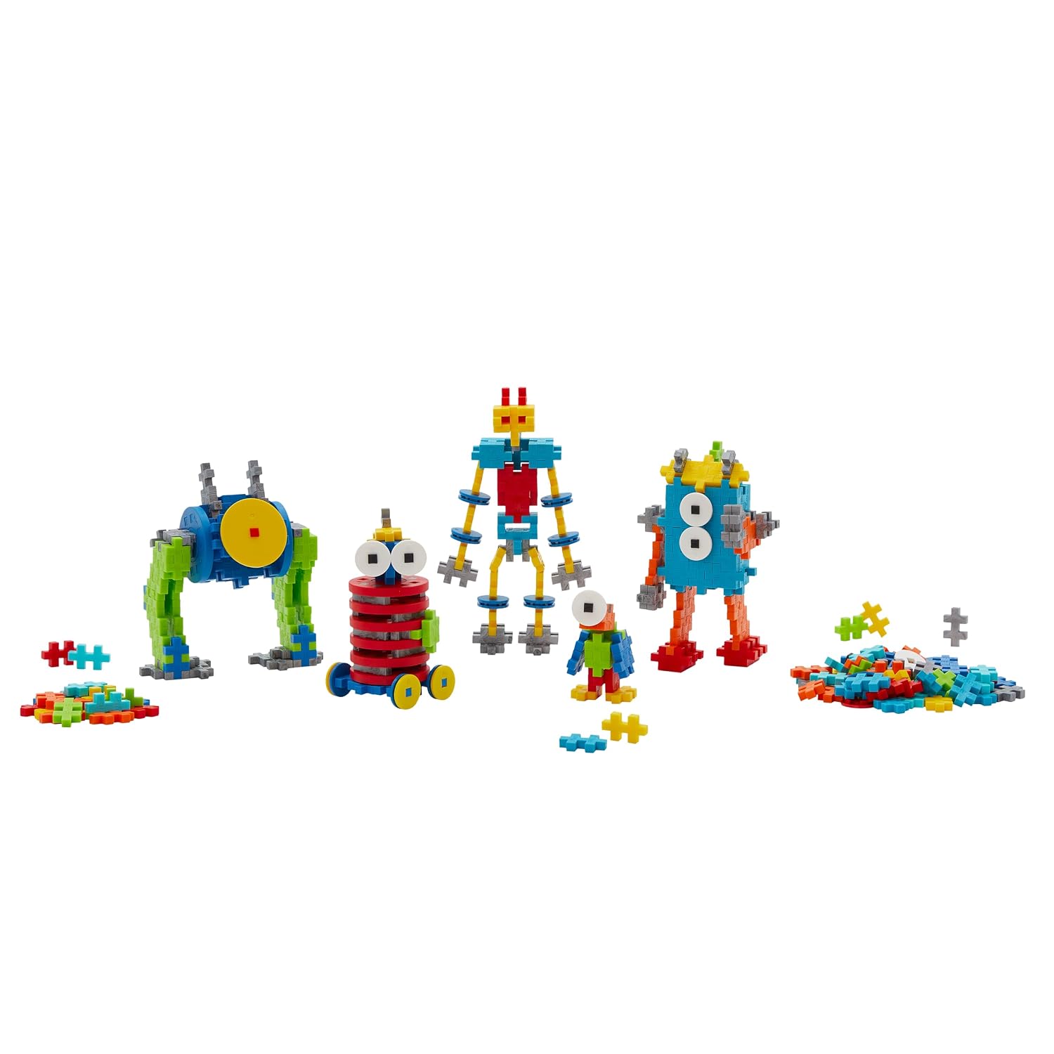 PLUS PLUS — Jeu de Construction Le Monde des Robots 250 pièces – Image 21