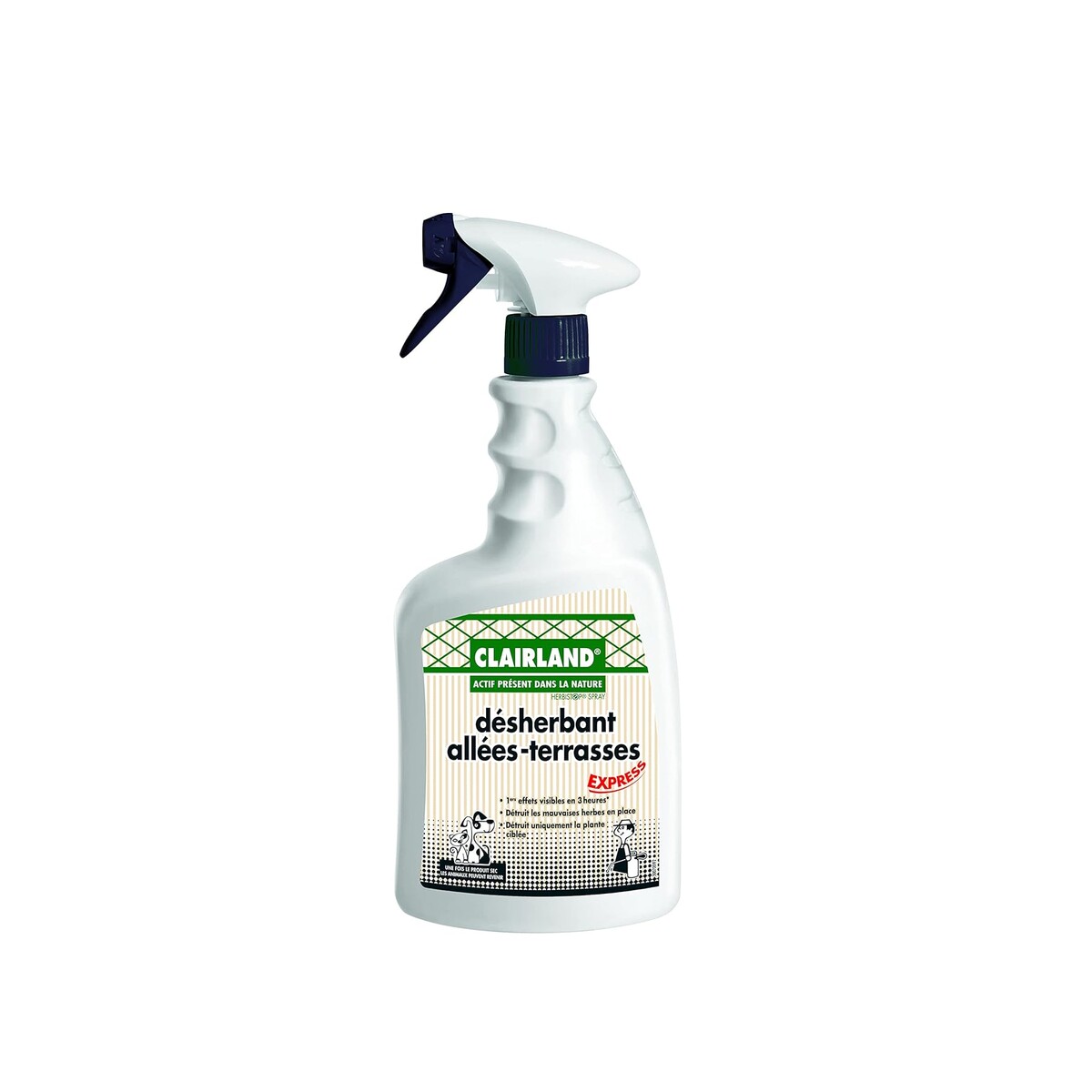 CLAIRLAND — Désherbant Allées et Terrasses 900 ml