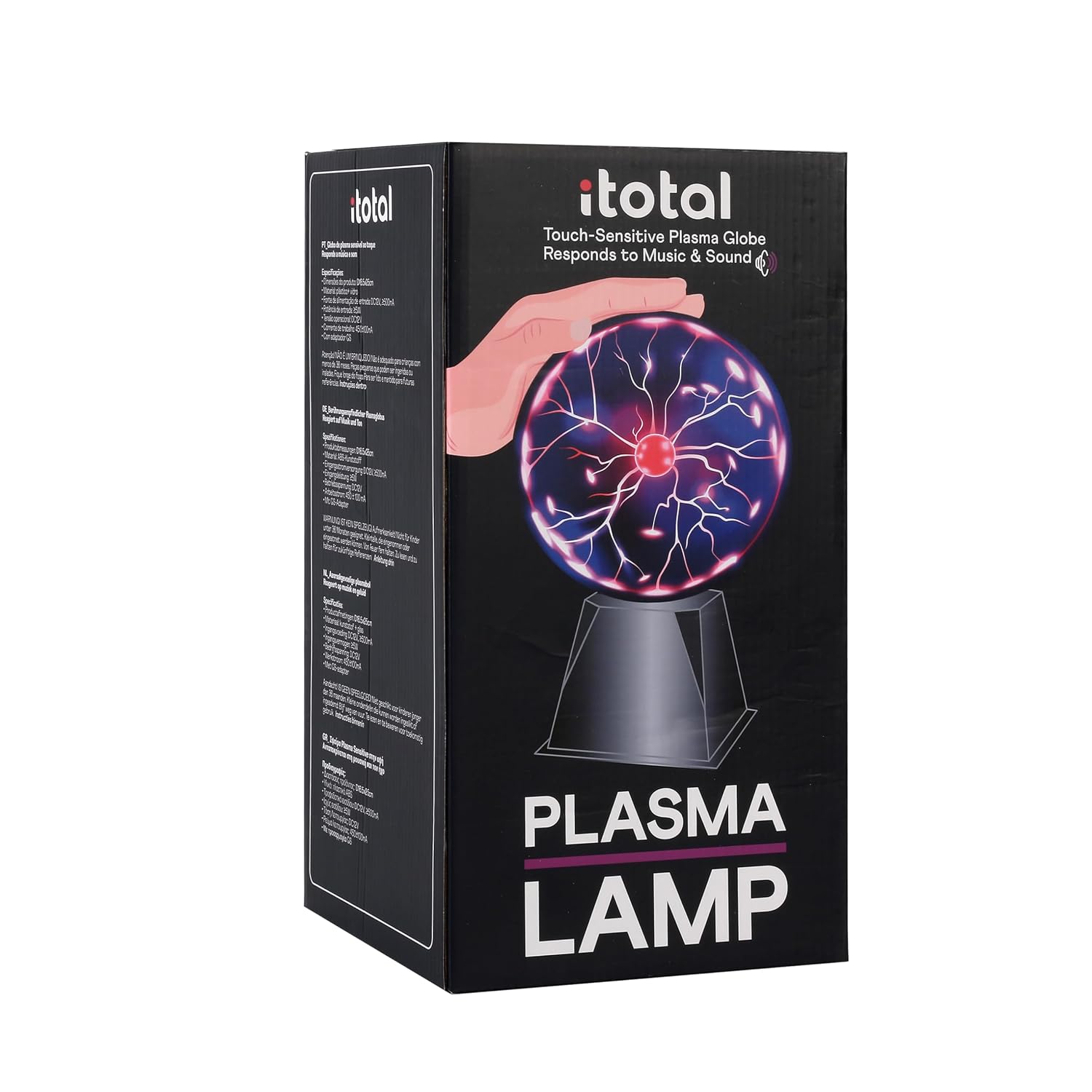 I-TOTAL — Lampe Plasma Sensible au Toucher et au Son – Image 2