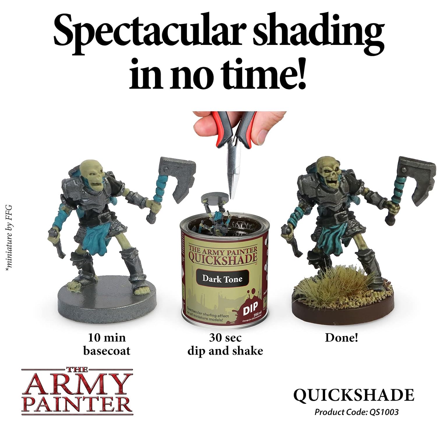 THE ARMY PAINTER Quickshade Dark Tone — Vernis 250 ml – Image 31