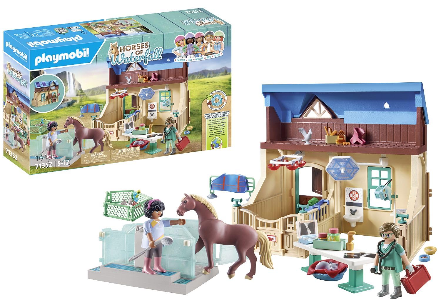 PLAYMOBIL Horses of Waterfall 71352 — Centre vétérinaire équin – Image 58