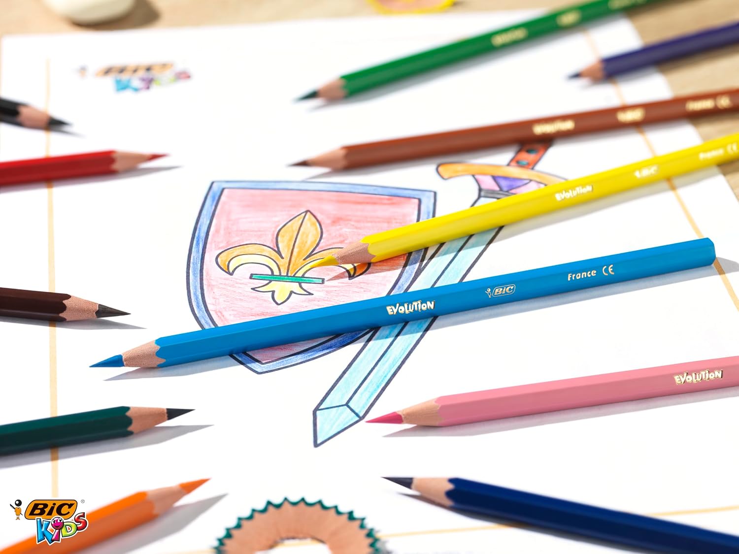 BIC Kids Evolution ECOlutions — Pot de 60 Crayons de Couleur – Image 6