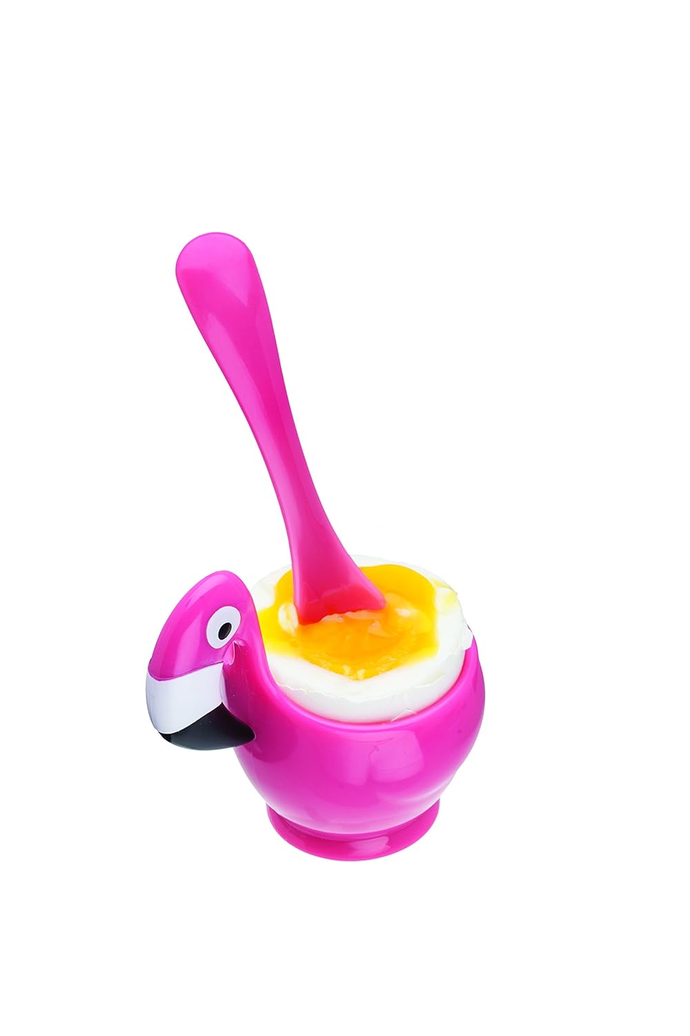 JOIE — Coquetier Flamant Rose avec cuillère