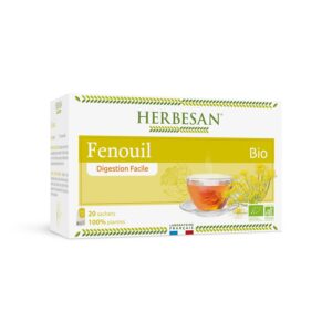 Alternative view of HERBESAN — Infusion Bio Fenouil Digestion Facile 20 sachets
