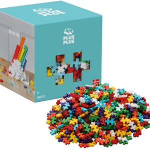 PLUS PLUS — 600 Briques de Construction Multicolores