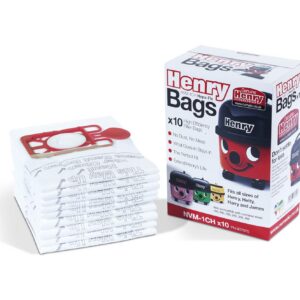 Henry NVM-1CH/907075 HepaFlo Lot de 10 sacs d'aspirateur