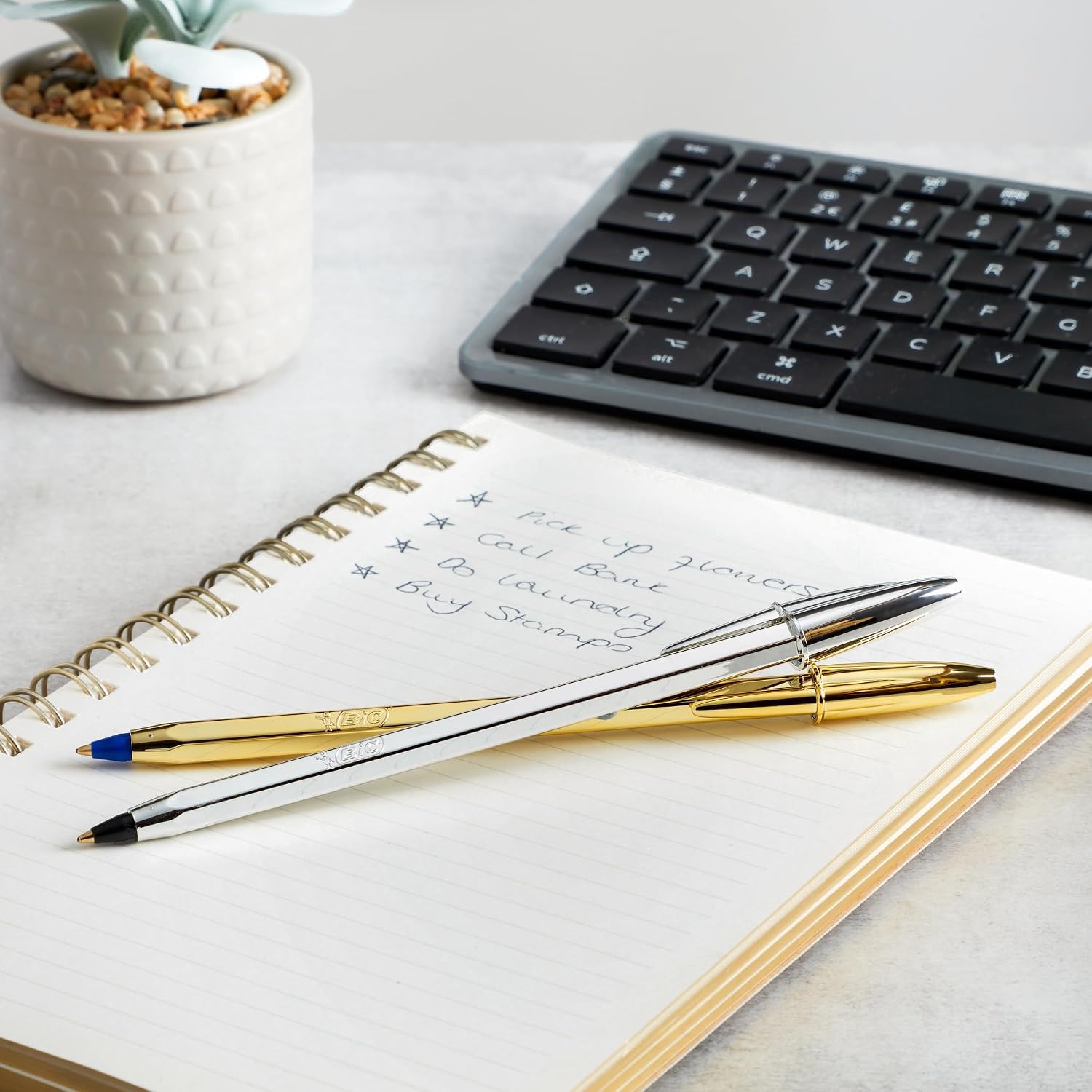 BIC Cristal Shine — Stylo-bille 1,0 mm noir x20 – Image 15