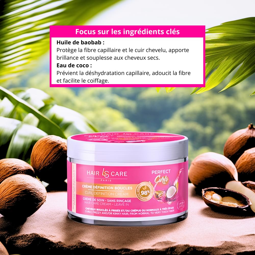 LAURA SIM'S Perfect Curls — Crème leave-in boucles 250 ml – Image 4