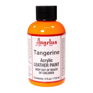 ANGELUS — Peinture acrylique pour cuir Tangerine 4 Oz