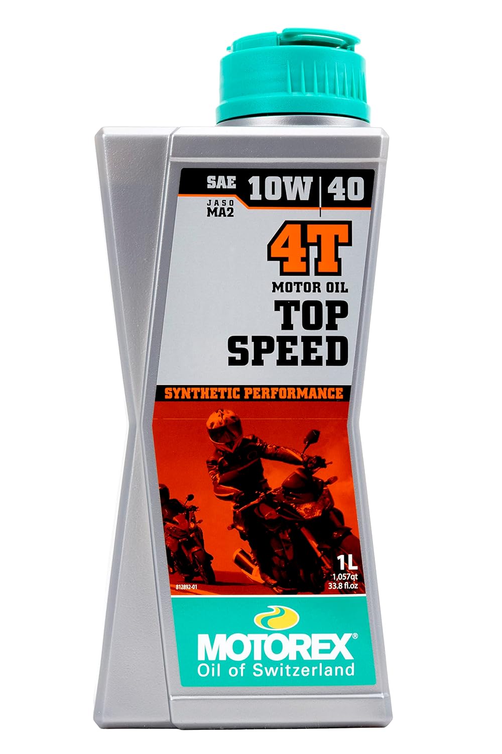 MOTOREX Top Speed 4T 10W40 — Huile moteur moto 1L – Image 3