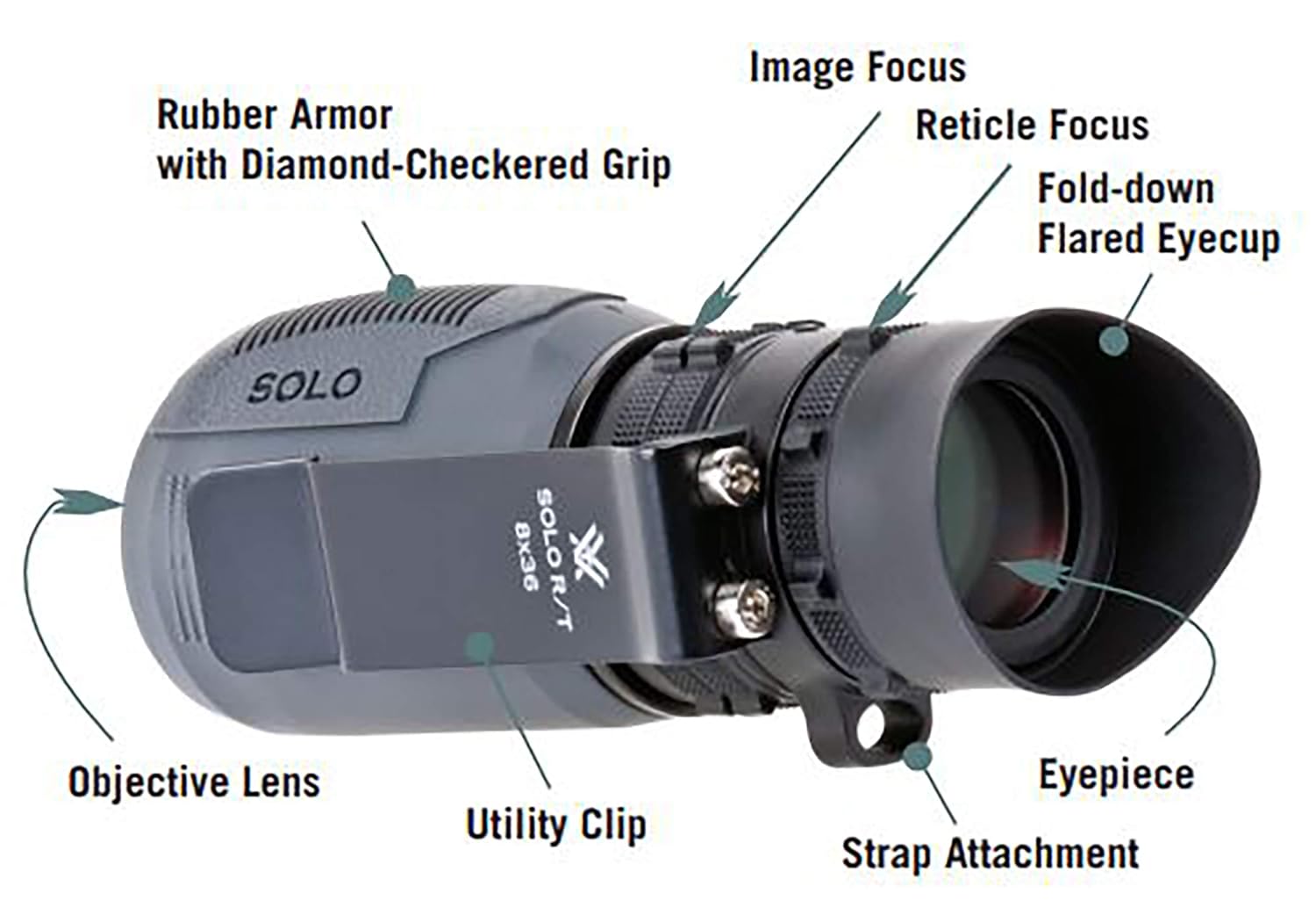 VORTEX OPTICS Solo R/T — Monoculaire 8x36 Noir – Image 18