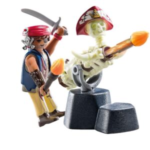 Alternative view of PLAYMOBIL 71421 — Canonnier des Pirates avec Canon