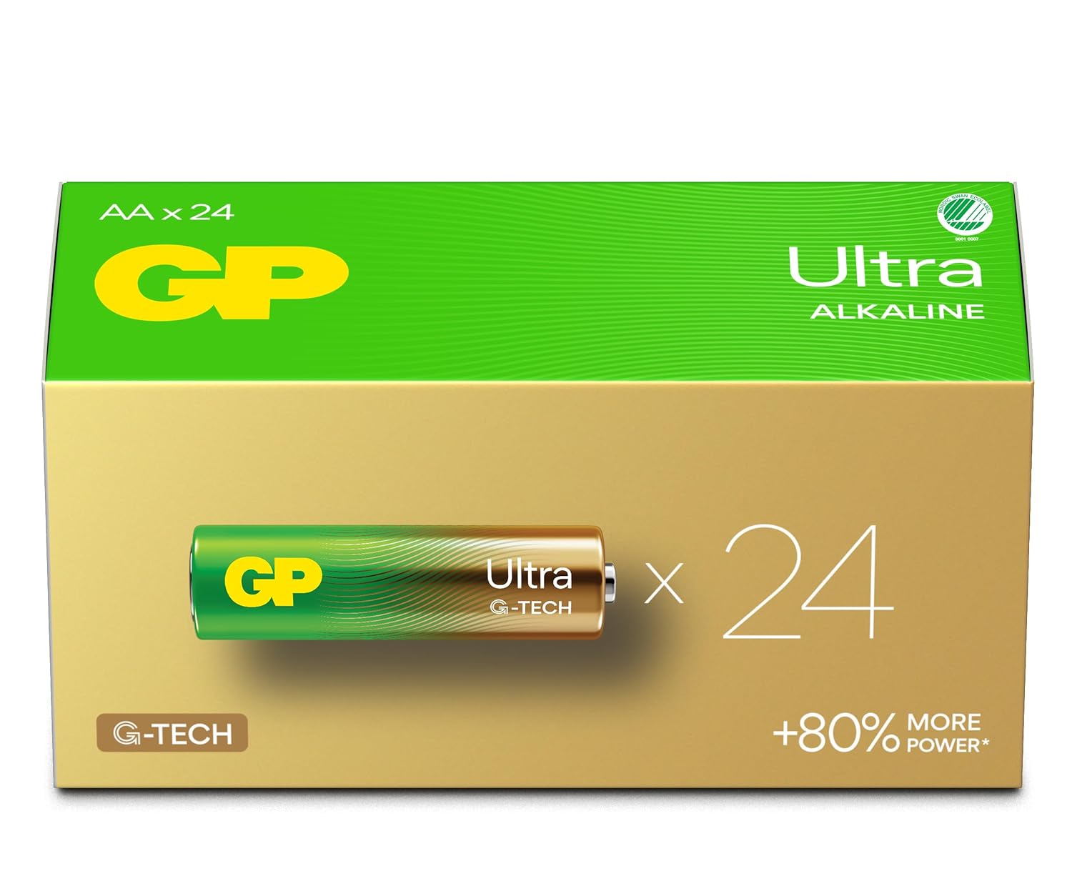 GP Ultra Plus — Lot de 24 Piles AA Alcalines 1,5 V – Image 7
