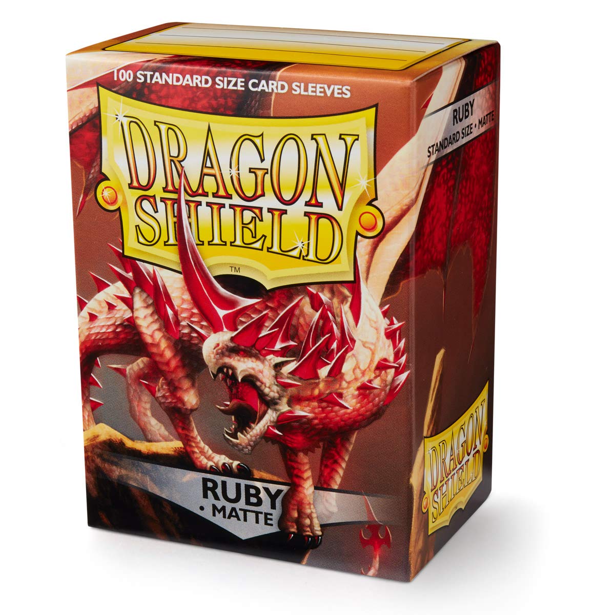 DRAGON SHIELD — 100 Protège-cartes Standard Matte Ruby – Image 25