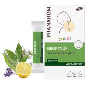PRANARÔM Aromaforce Junior — Sirop toux enfant 20 x 5 ml