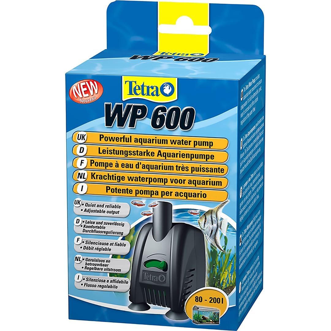TETRA WP 600 — Pompe à Eau pour Aquarium 80 à 200 L