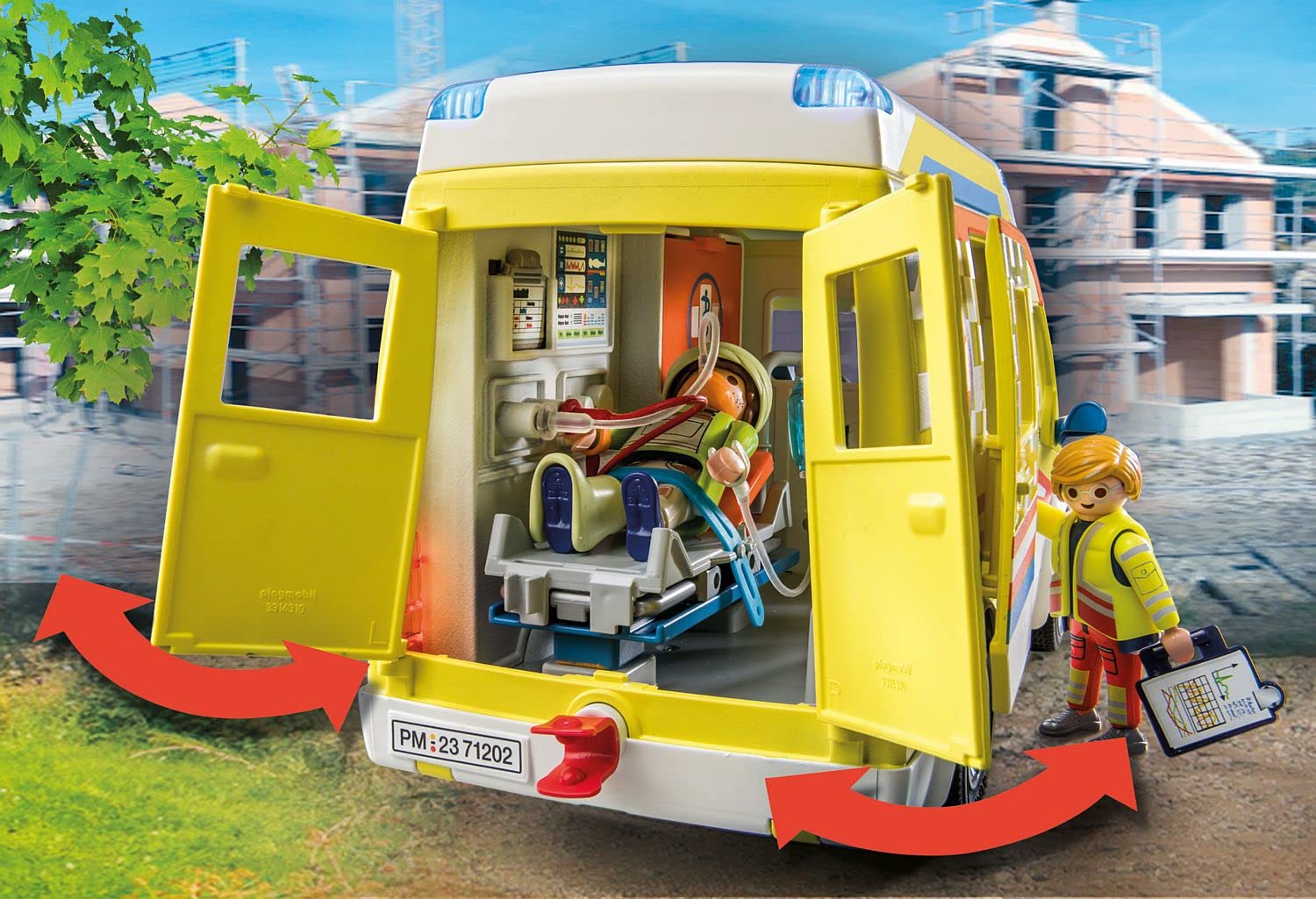 PLAYMOBIL City Life — Ambulance avec Effets Lumineux et Sonores – Image 30