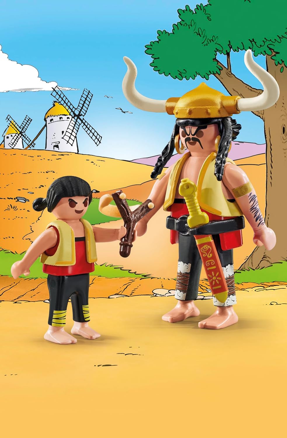 PLAYMOBIL Astérix 71545 — Figurines Soupalognon y Crouton et Pépé – Image 44