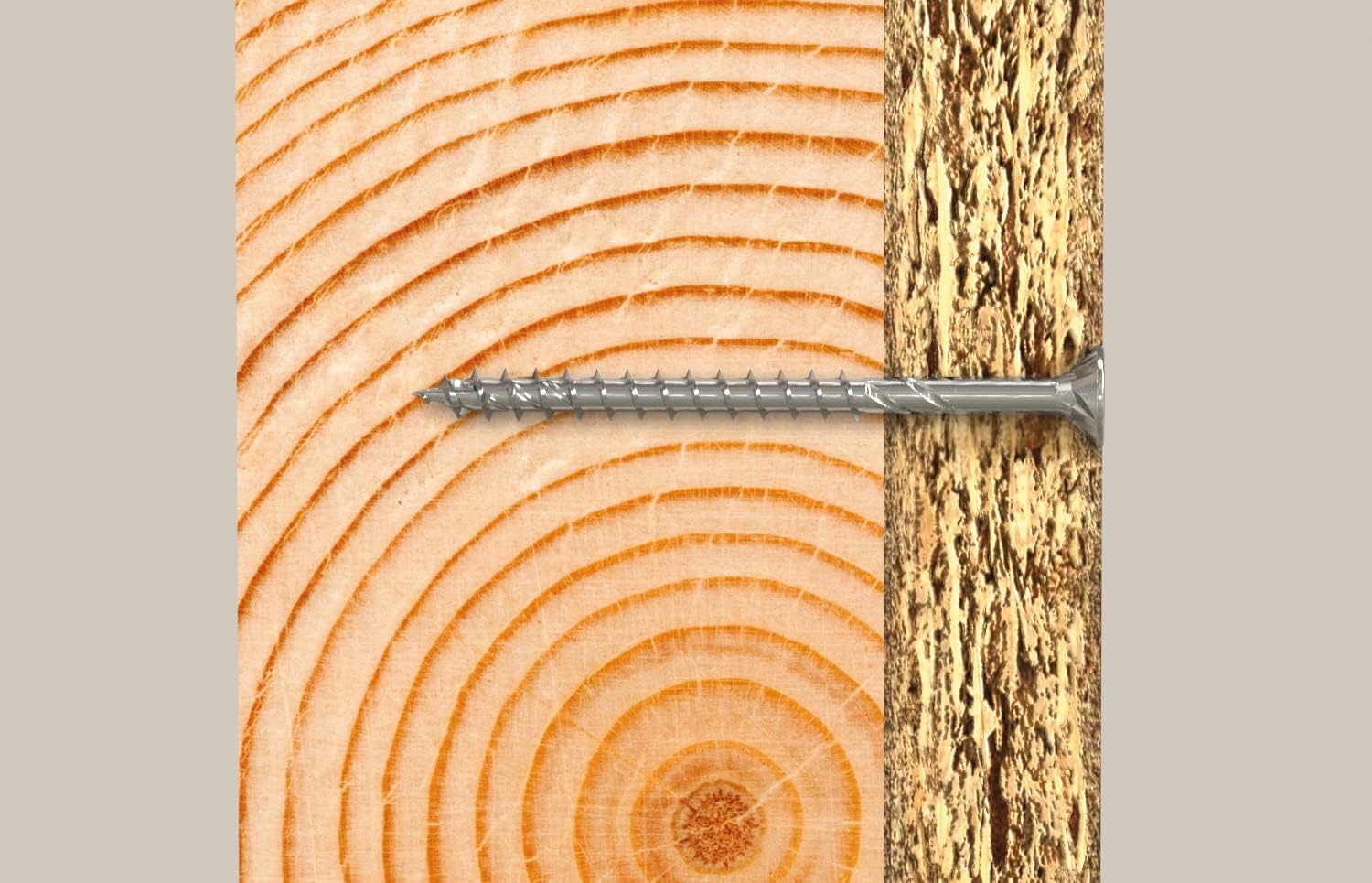 FISCHER PowerFast II — Vis à bois 5,0x80 boîte de 200 – Image 2