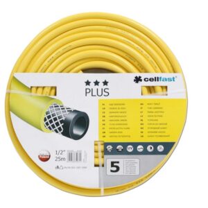CELLFAST Plus — Tuyau d'Arrosage 3 Couches 25 m 1/2