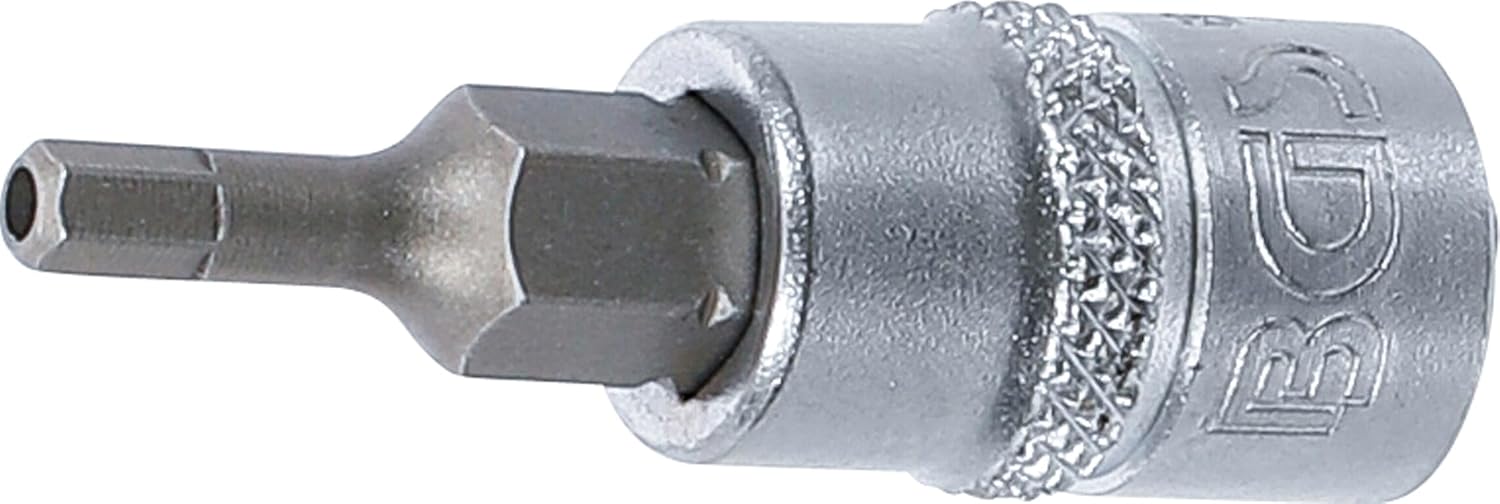 BGS — Douille à embouts carré femelle 6,3 mm six pans 3 mm