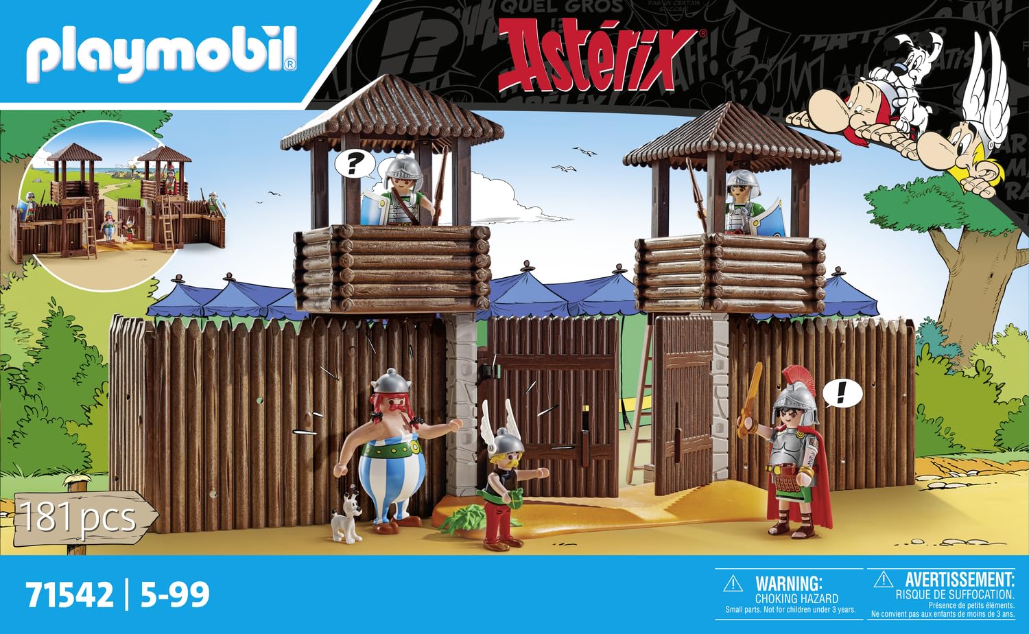 PLAYMOBIL Astérix 71542 — Camp des Romains 6 personnages – Image 15