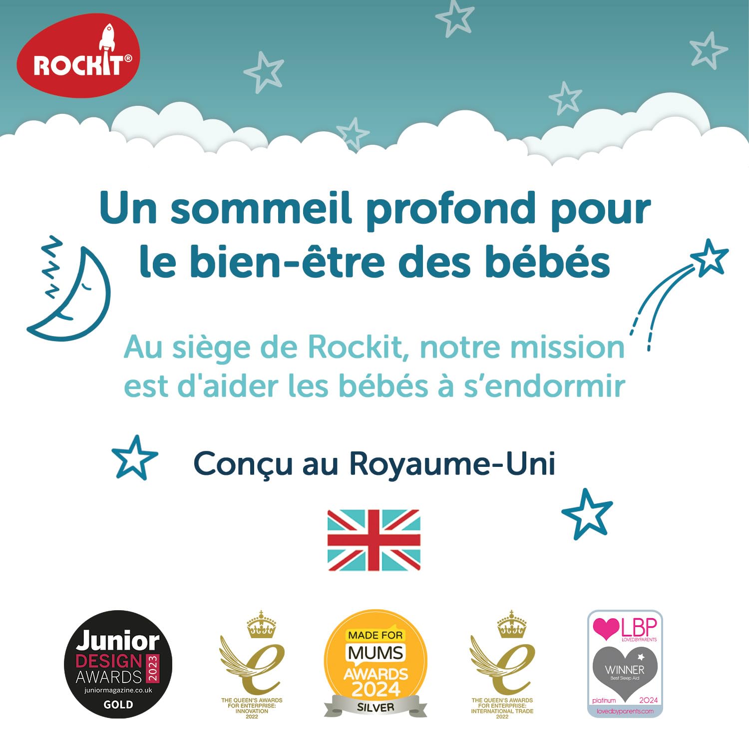 ROCKIT Rocker — Aide au Sommeil pour Bébé Rechargeable – Image 8