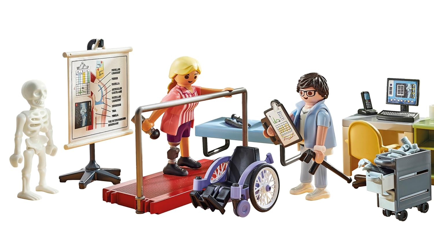 PLAYMOBIL Action Heroes 71617 — Atelier de kinésithérapie – Image 6