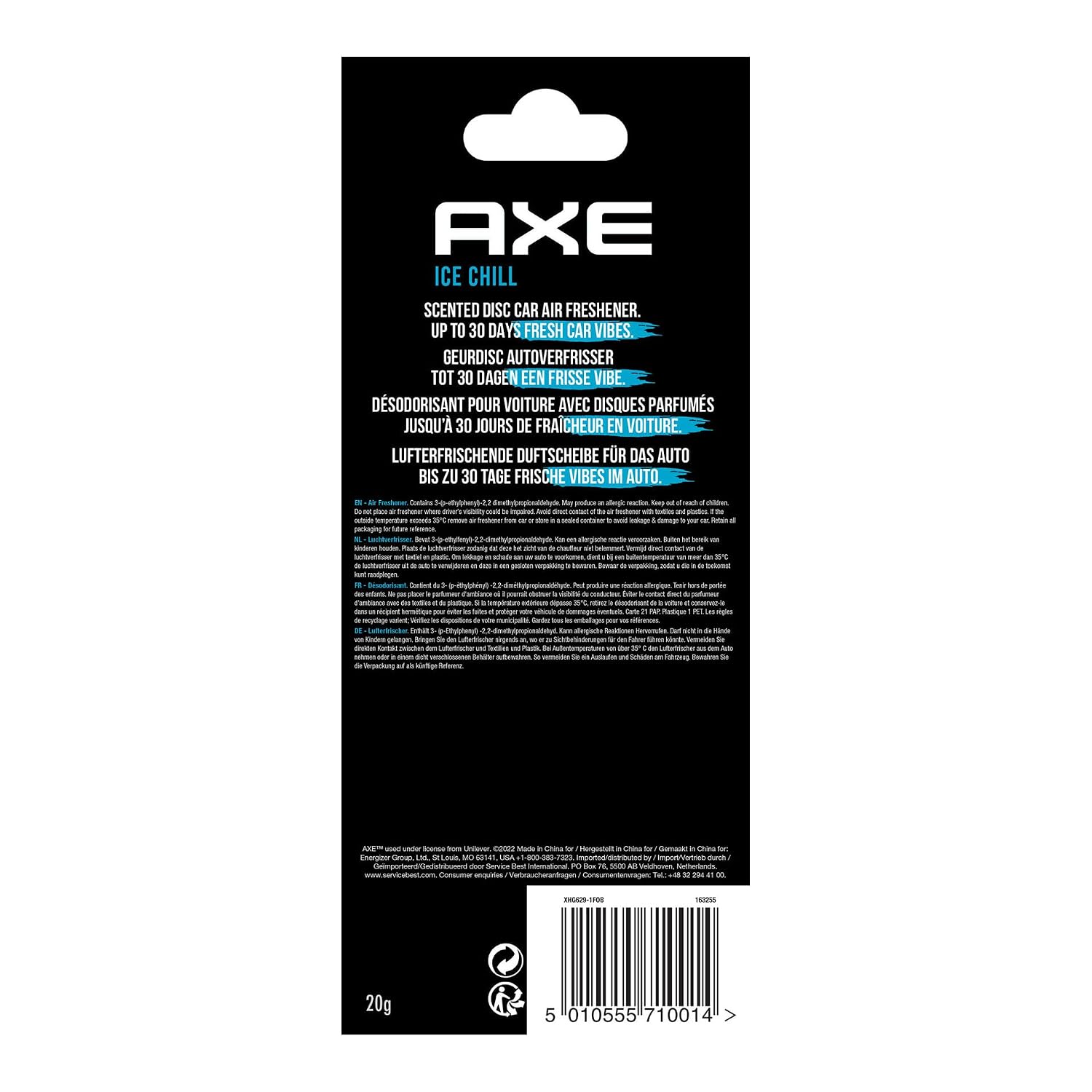 AC AXE — Désodorisant 3D Ice Chill – Image 2