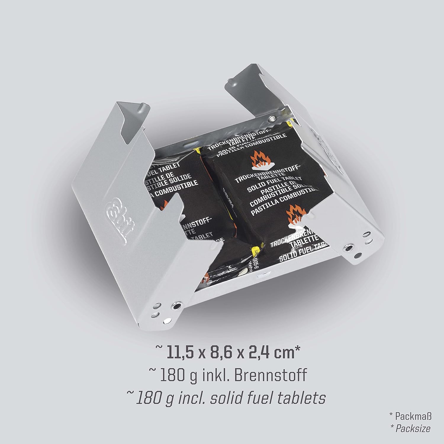 ESBIT — Réchaud de poche avec pare-vent et combustible sec – Image 5