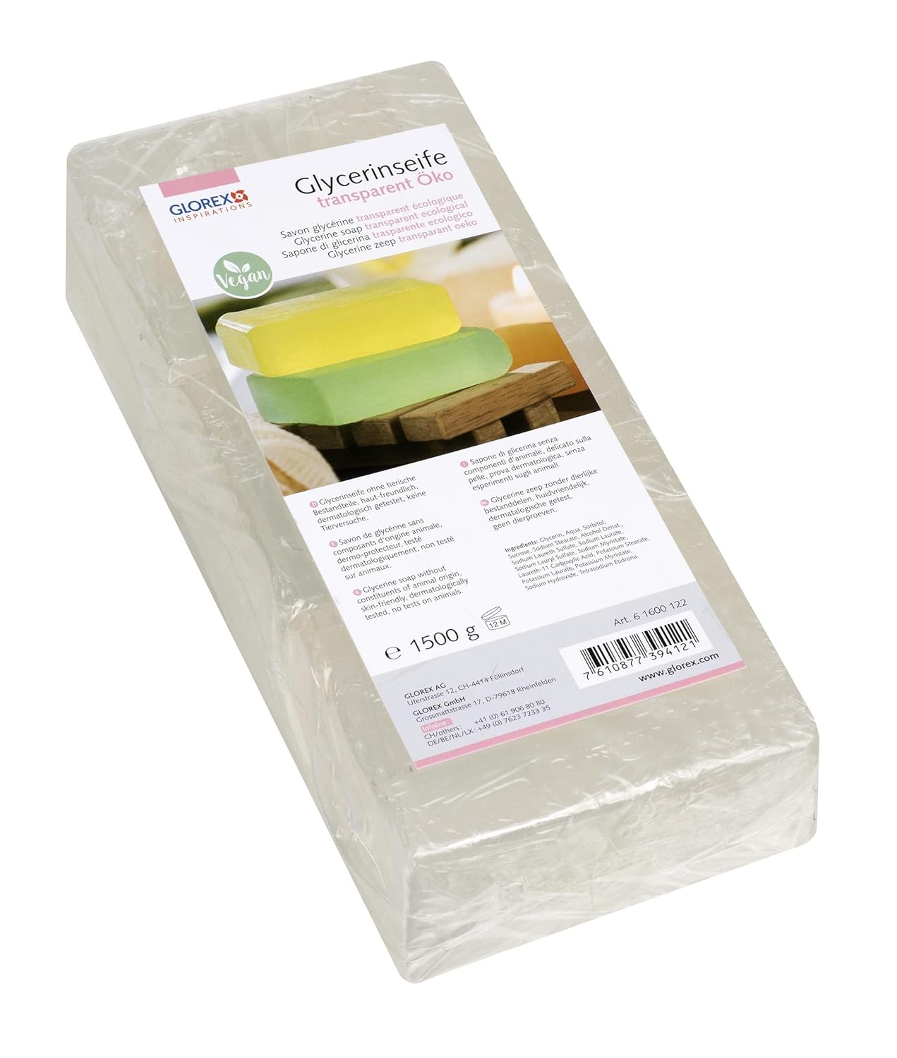 GLOREX — Savon à la glycérine transparent 1500 g – Image 18