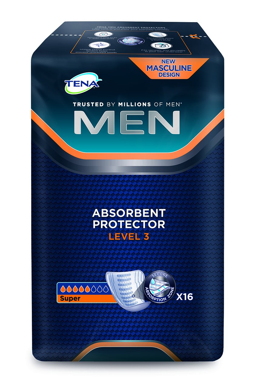TENA MEN Protections hygiéniques Niveau 3-16 pièces 10004915