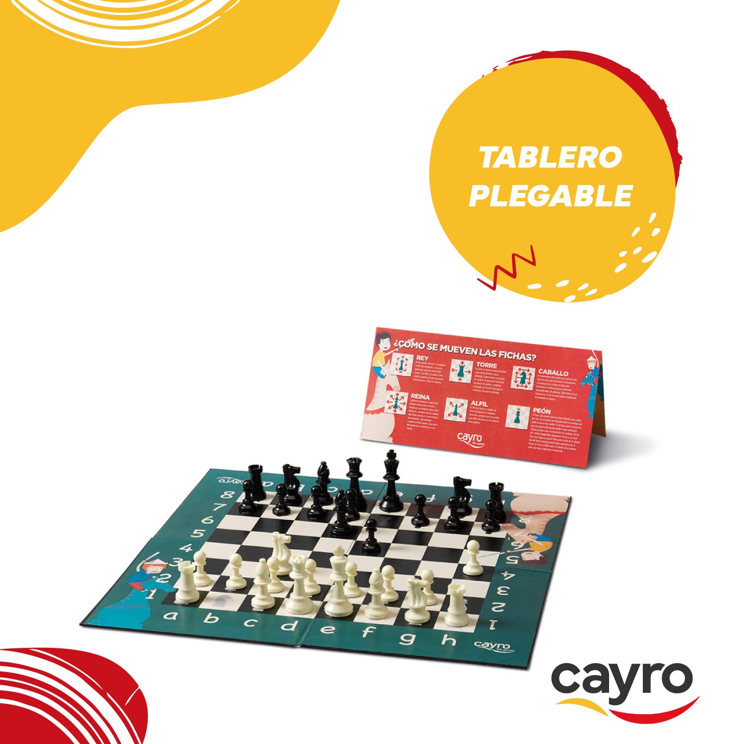 CAYRO Mes Premiers Échecs — Jeu de société enfant 2 joueurs – Image 25