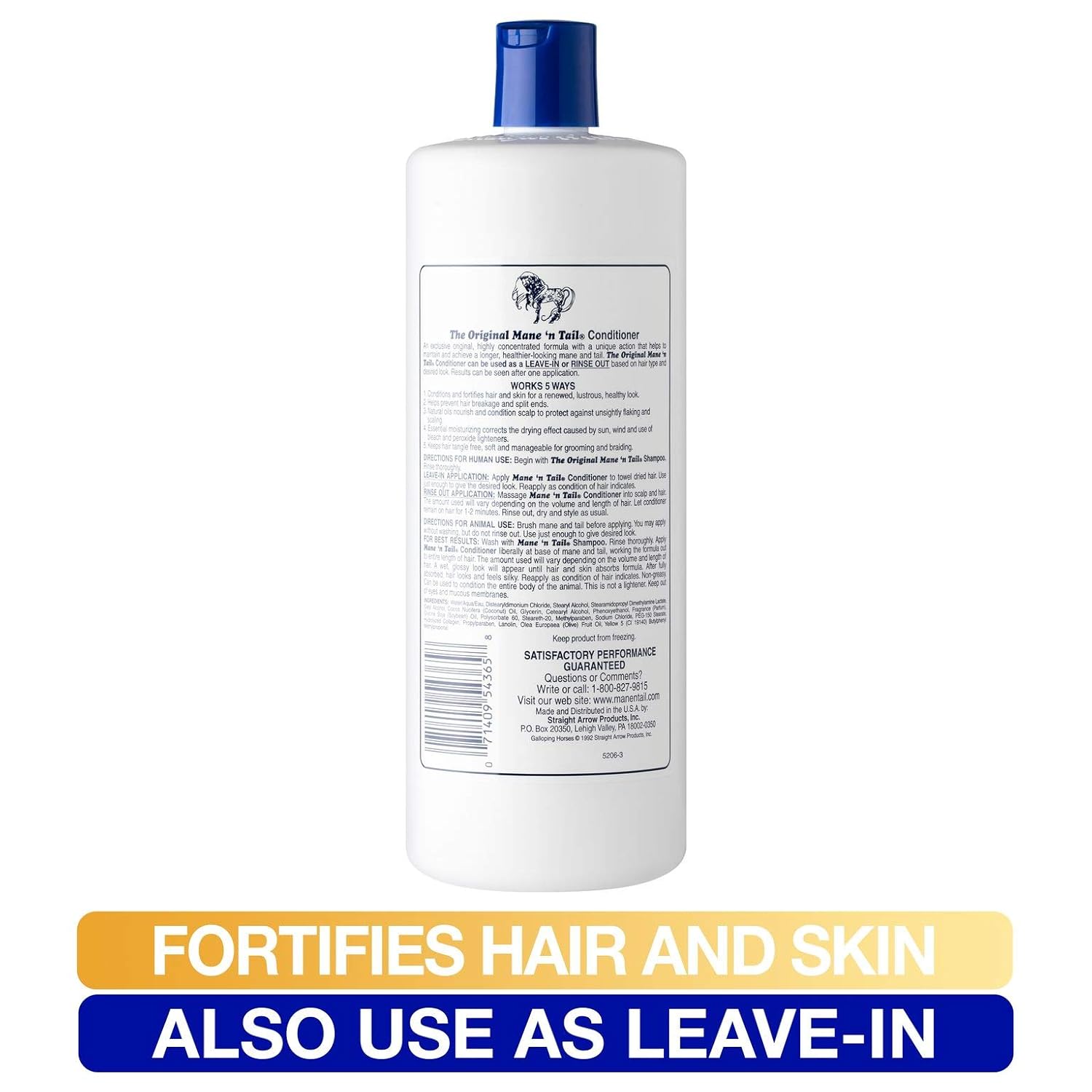 STRAIGHT ARROW Mane 'n Tail — Après-shampoing 946 ml – Image 4