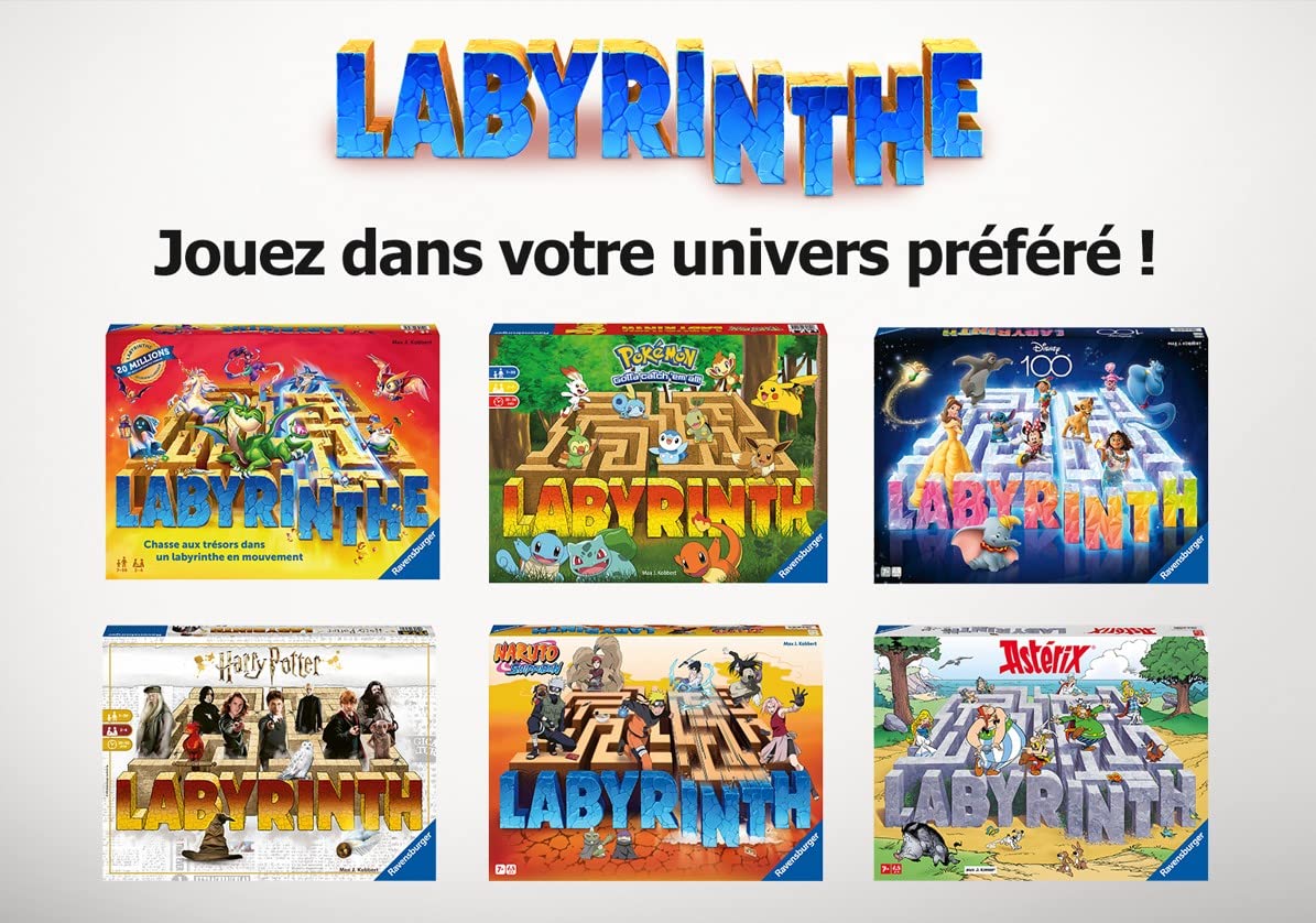 RAVENSBURGER Labyrinthe Pokémon — Jeu de réflexion 2 à 4 joueurs – Image 7