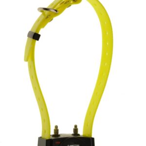CANICOM — Collier Supplémentaire pour Chien Sangle Jaune Fluo