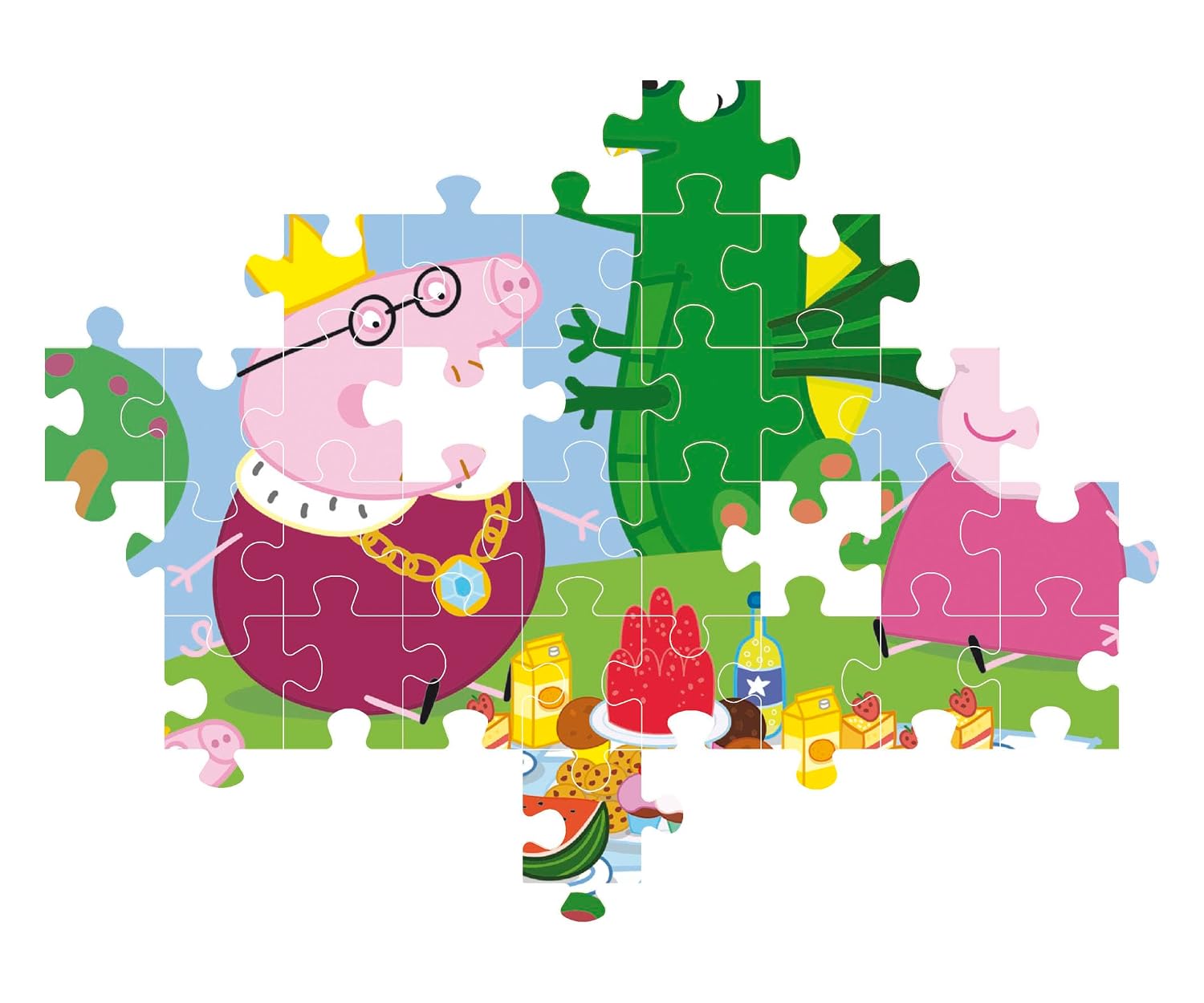 CLEMENTONI SuperColor — Puzzle Peppa Pig 60 Pièces – Image 4