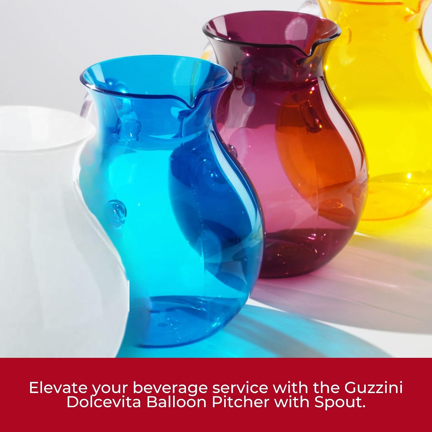 GUZZINI Dolcevita — Carafe Balloon en plastique biosourcé – Image 18