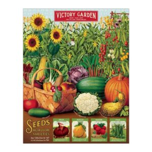 Alternative view of CAVALLINI — Puzzle 1000 pièces Vintage Victory Garden