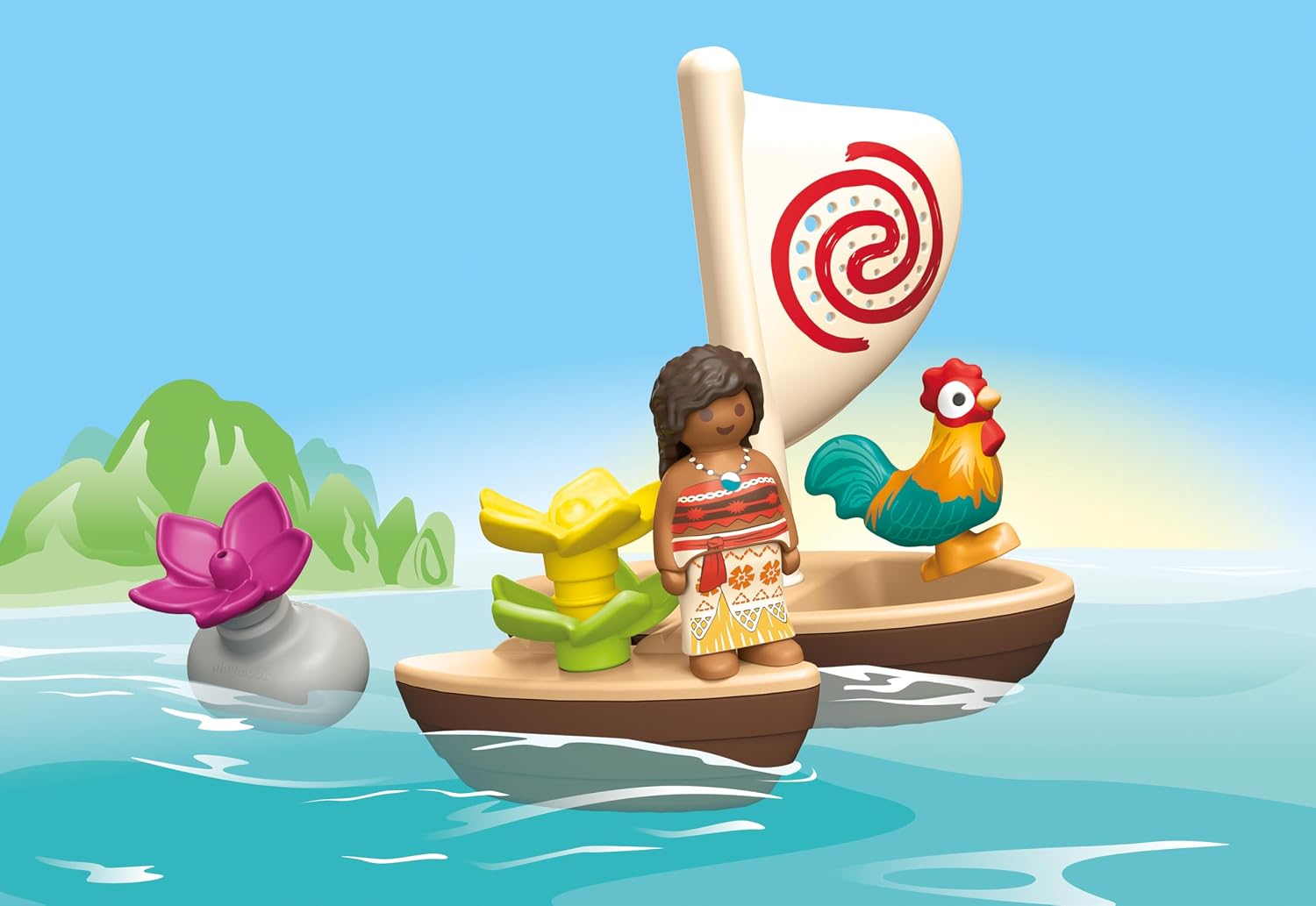 PLAYMOBIL Junior Disney — Vaiana et Bateau à Voile – Image 10