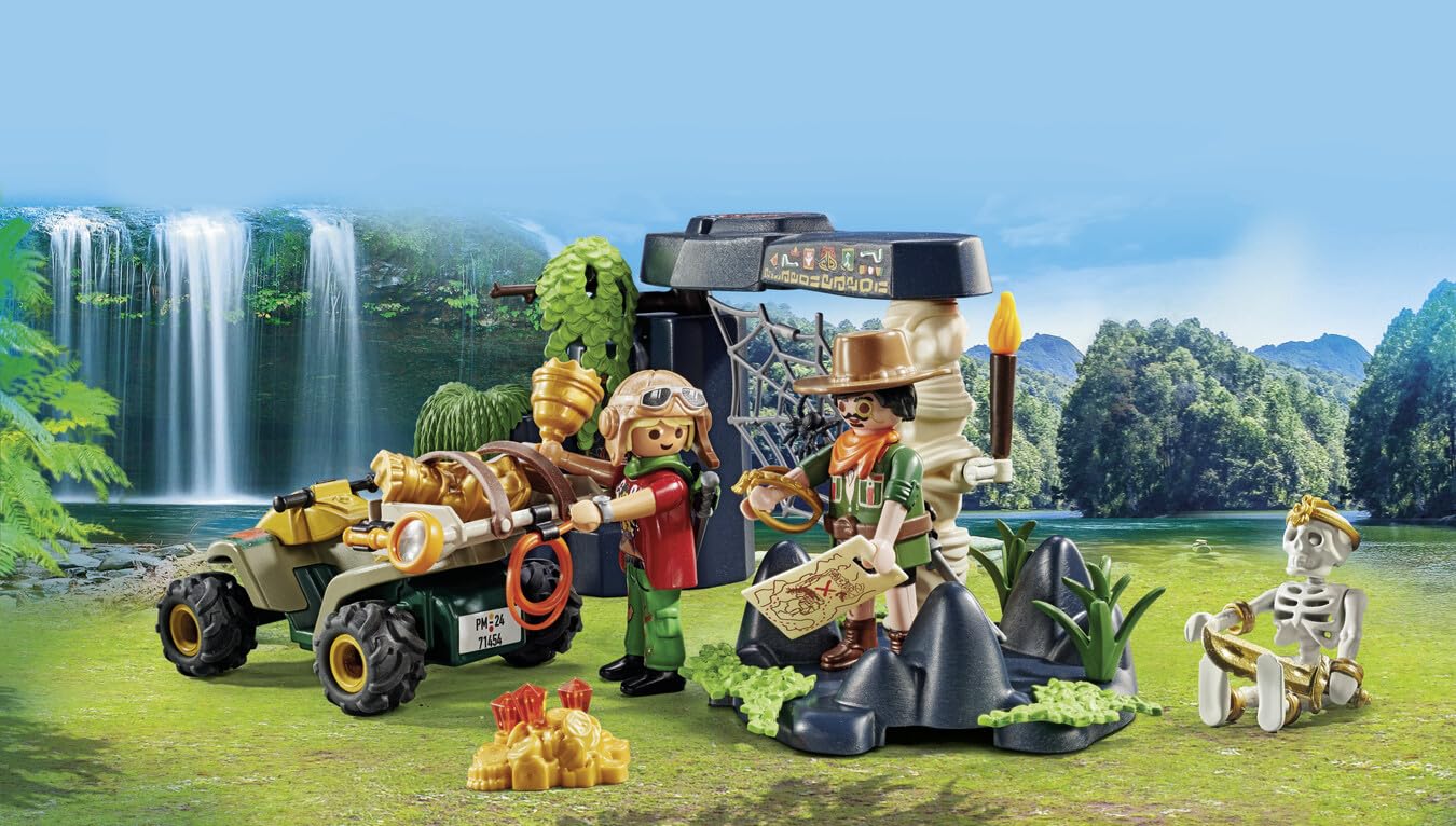PLAYMOBIL 71454 — Explorateurs et ruine de la jungle – Image 17