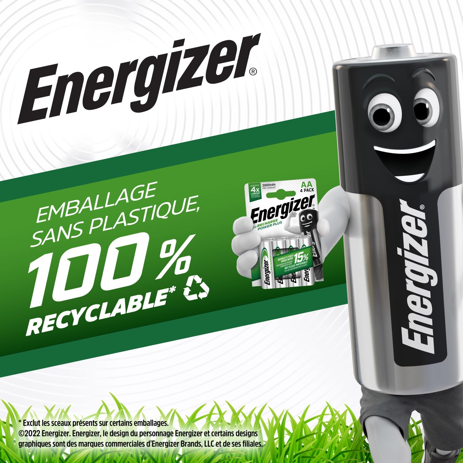 ENERGIZER Recharge Power Plus — Piles D rechargeables x2 2500 mAh – Image 15
