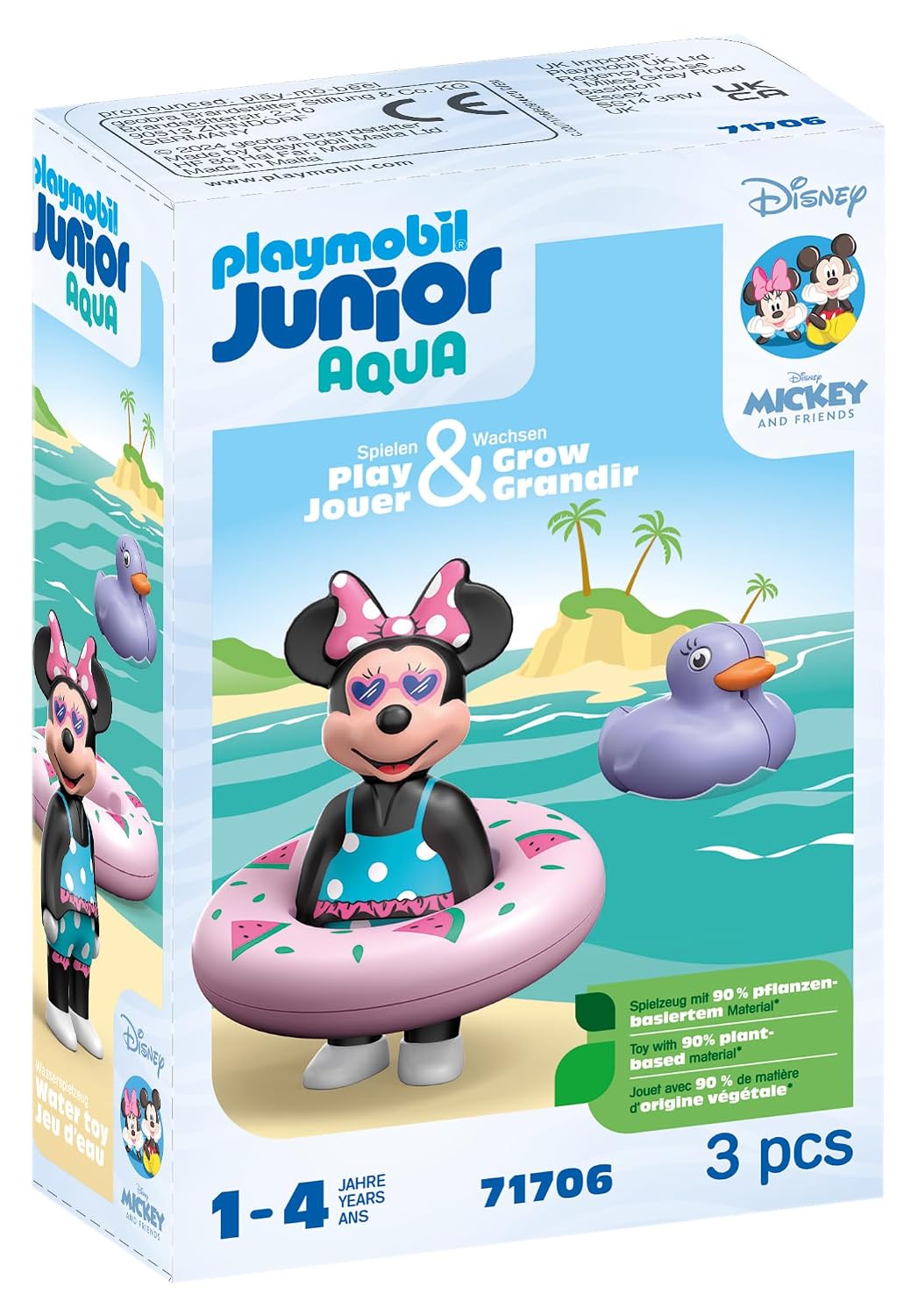 PLAYMOBIL Junior Disney 71706 — Minnie avec bouée – Image 10