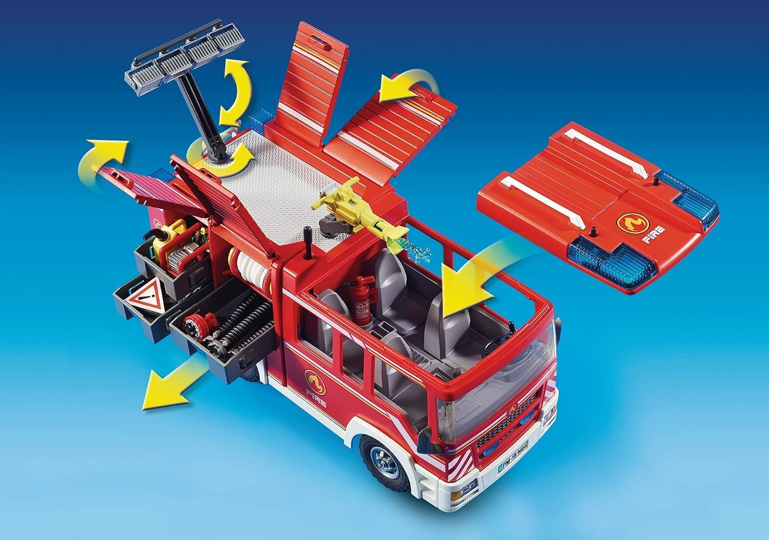 PLAYMOBIL City Action — Fourgon d'intervention des pompiers – Image 32