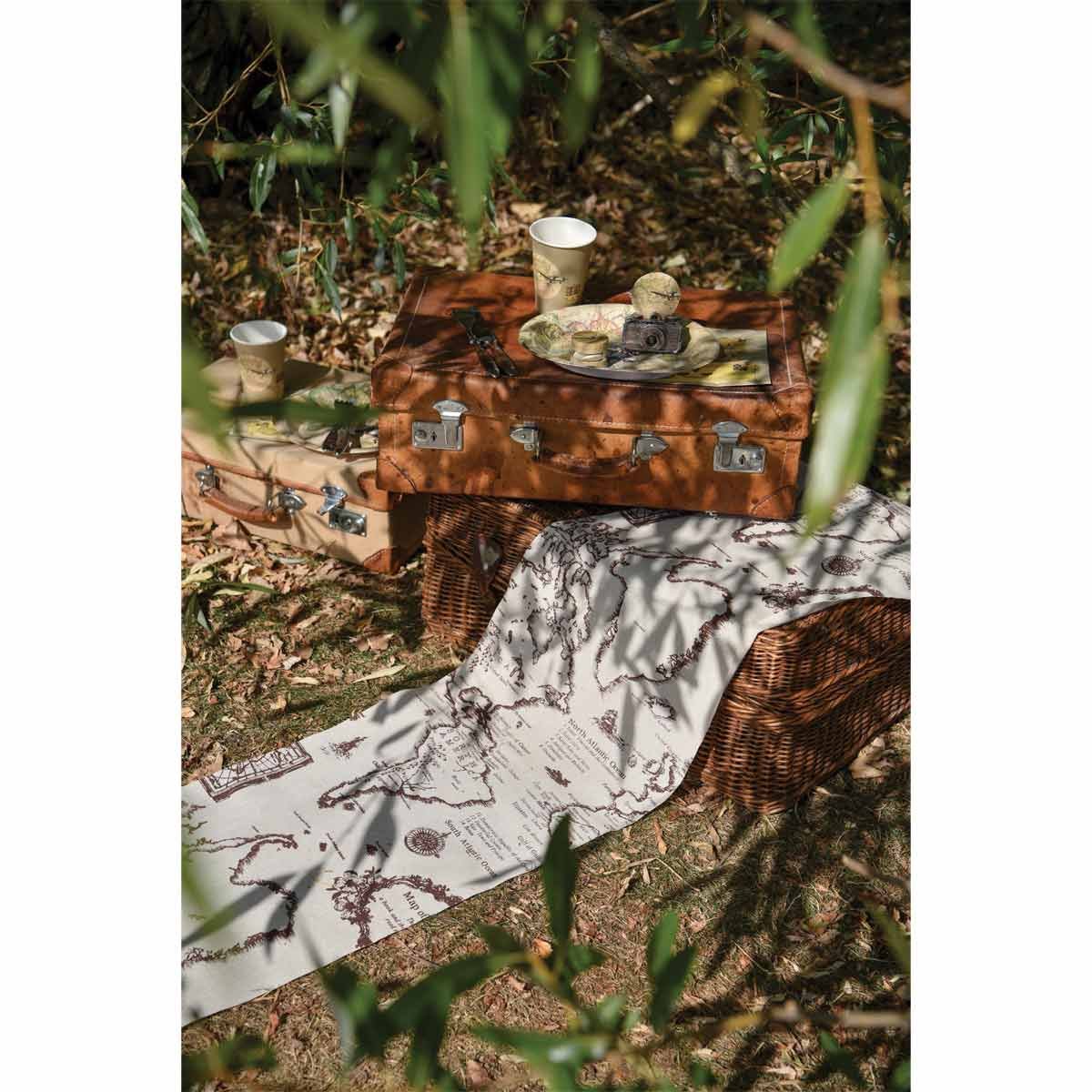 SANTEX — Chemin de table en coton 60 x 282 cm – Image 3